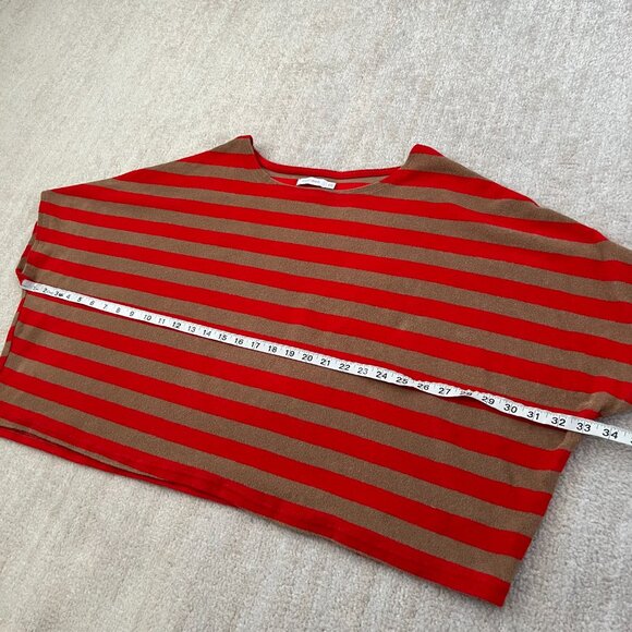 Mersea Captiva Terry Slouch Pullover Cotton Top OS - Picture 6 of 8